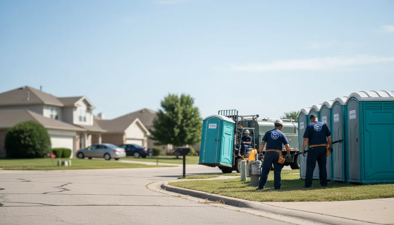 Porta Potty Rental in Garland, ME near me